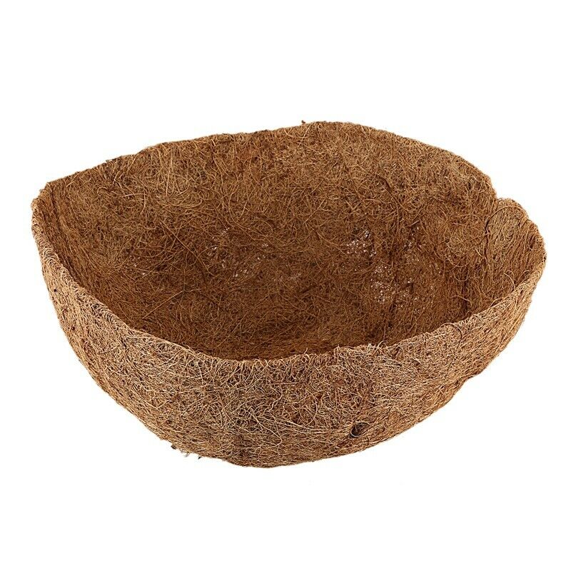 ( Pack of 2 ) Half Round Pre-Formed Replacement Coco Liner, 14-Inch