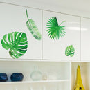 Plant Leaf Wall Stickers Home Decoration Living Room Bedroom Stickers Child