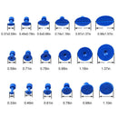 19 Pcs Dent Puller Car Body Paintless Dent Hail Repair Tool Plastic Glue Pu
