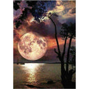 4 Pack Night Moon DIY 5D Diamond Painting Kits Full Drill Cross Stitch Decor