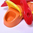 Triangle Interactive Dog Feeder Dishes]