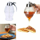 200ML Honey Dispenser Jar Container Cup Juice Syrup Kettle Kitchen Bee Drip