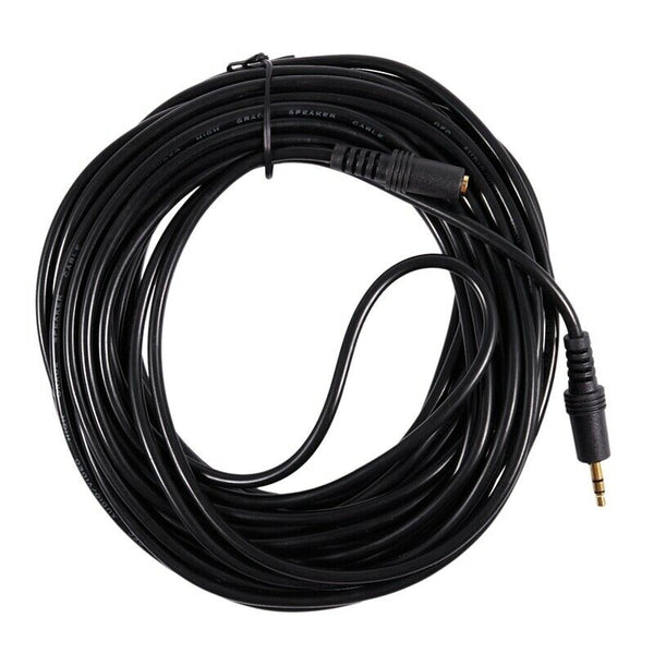32Ft/10M 3.5mm IR Repeater Extension Cable Extender Wire for Infrared Recei L5S9