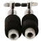 2 Pieces Hi Hat Cymbal Clutch Screw Quick Release For Drum Set Kit