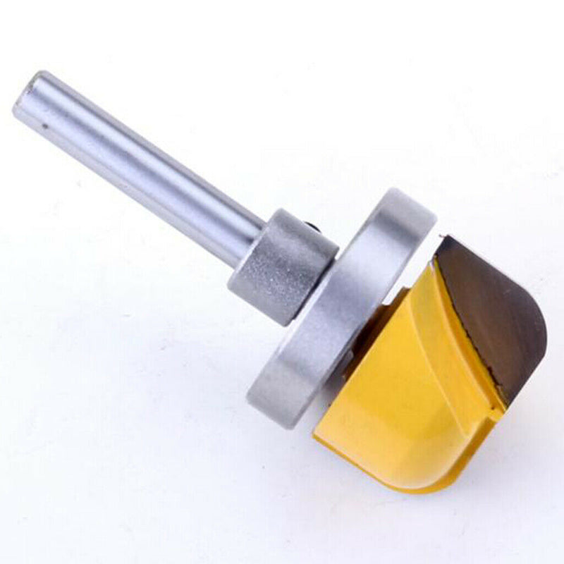 6.35mm 1/4 Shank Woodwork Milling Cutter Double  Round Bottom