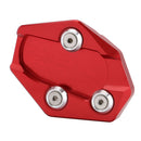 New Red Foot Kickstand Enlarger Pad Plate For Yamaha TMAX XP 530 Scooter