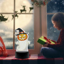 Halloween Pumpkin DIY 5D Diamond Painting LED Light Rhinestones Mosaic Lamp