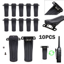 10x Belt Clip for Retevis H777 for BaoFeng BF-666S 777S BF-888S 2-Way Radio