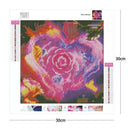 5D DIY Full Drill Square Diamond Painting Rose Cross Stitch Embroidery Kit