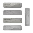 5pcs Reusable Eyebrow Stencil Set Eye Brow Mold DIY Styling Template Card A