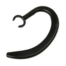 12 Pieces (6-clear/6-black) Earhook Ear Hook Clip Loop Replacement Compatible