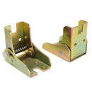 2Pcs Self Lock Folding Feet Hinges Metal for Table Leg Bracket for Sofa Bed