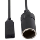 Usb-C Usb 3.1 Type C To Cigarette Lighter Plug Receptacle Charger Cable 20V