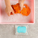 Ceramic Soap Dish, Double Layer Stainless Steel Shower Soap Holder Tray wit V5C2