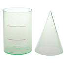 Cylinder Cone Volume Demonstration Kit for Mathematic Teaching Aid - Large