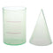 Cylinder Cone Volume Demonstration Kit for Mathematic Teaching Aid - Large
