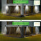100 Led Solar Light Outdoor Solar Wall Lamp Pir Motion Sensor Waterproof Bu