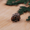 1holes alloy elephant incense burner holder censer plate for sticks & cones %o