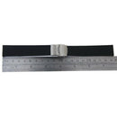 Watch Bands Sport Black Silicone Rubber Watch Strap Deployment Buckle Water F3L1