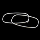 Rectangle Plastic Embroidery Frame Cross Stitch Hoop Ring Sewing Tool, 19*3 W3X4