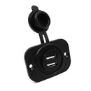 12V Dual USB Car Cigarette Lighter Socket 12V Charger Power Adapter Outlet Tide
