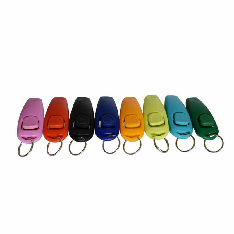 Clicker with Whistle For Hunde-usbildung Education Dog X6S8 Cat Click Train J1V8