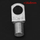 10 pcs Copper Tube 16Mm X 8Mm Lug Battery Starter Cable Welding Crimp Termi