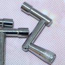 Portable Durable Solid Tool Accessories Universal Metal Square Socket Drum Key