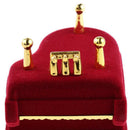 Velvet Piano Ring Box Earring Pendant Jewelry Treasure Wedding Gift F2Y7