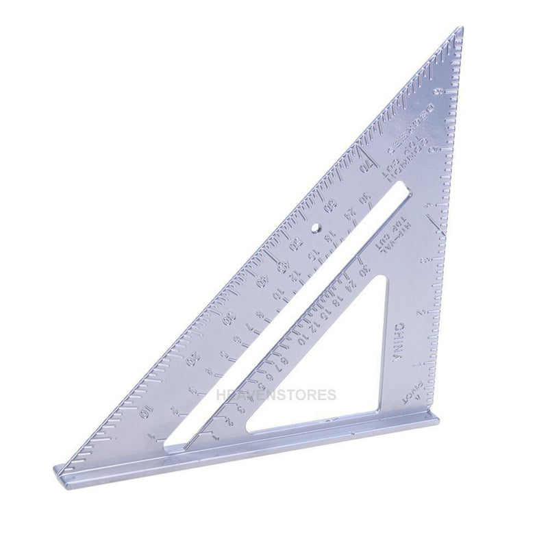 Aluminum Alloy Speed Square Protractor Miter Framing Measurement  Carpenter hv2n