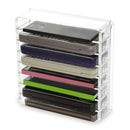 Eyeshadow Pallete Organizer Acrylic Clear Drawer, Weather Resistance, Stronger
