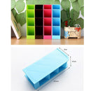 Plastic Desktop Desk Organizer Office Pen Pencil Holder Makeup Storage Tray