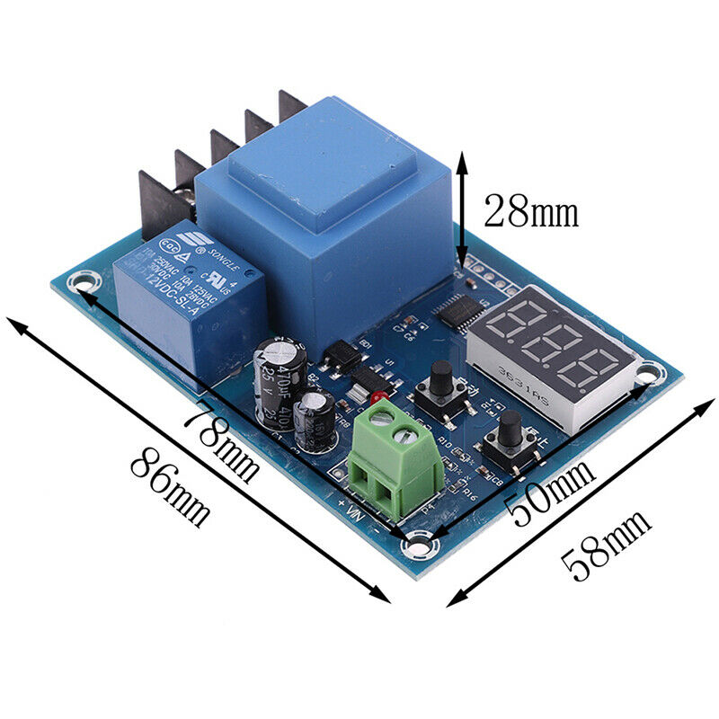 XH-M602 Lithium Battery Charging Control Module Battery Charge Control Swit3 Gw