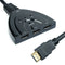 3 Port HDMI Splitter Cable 1080/4K Switch Switcher HUB Adapter for HDTV Xbox