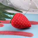 Strawberry Needle Pincushion Cross Stitch Sewing Pin Storage Holder Cushion