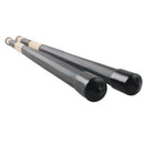 Professional Bamboo Drumsticks Brushes Black Pro Hot Rods Drum Sticks 19 Dowels