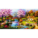 5D DIY Full Drill Diamond Painting Scenery Cross Stitch Mosaic Craft Kit