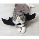 Animal Pet Dog Cat Bat Vampire Halloween Black Fancy Dress Costume Outfit Wings