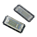 1 Pair Canbus 6500K LED License Plate Lamps Lights for BMW E46 4D 1998-2003