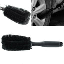 Wheel Tire Rim Scrubbing Tyre Brush Wash Cleaning For Car Auto Motorcycl WLL