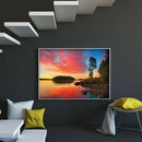 Full Round Drill 5D Rhinestone Picture DIY Sunset Sky Art Diamond Painting