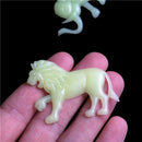 12pcs Glow In The Dark Animal Fluorescent Luminous Stickers Kids Bedroom LJJ Gw