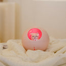 220ml Planet Cat Ultrasonic Air Humidifier Essential Oil Diffuser (Pink) A