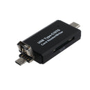 SD/Micro SD Card Reader,Micro USB OTG Adapter and USB 2.0 Portable Memory Card