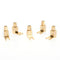 5x Banana to Spade Adapter Plug Speaker Cable Connector 4MM  A lj