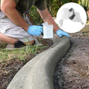 DIY Masonry Concrete Trowel Plastic Plastering Trowel Grout Edger for Garden