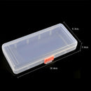 2pcs PVC Nail Art Pen Brush Manicure Pedicure Tools Storage Box Container Case
