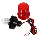 Yacht Marine Anchor Stern Light LED Navigation Light 12/24 VDC 360 Degree Red