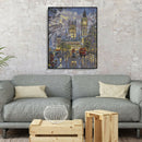 Painting By Numbers Kit DIY Street Hand Painted Canvas Oil Art Picture Gift