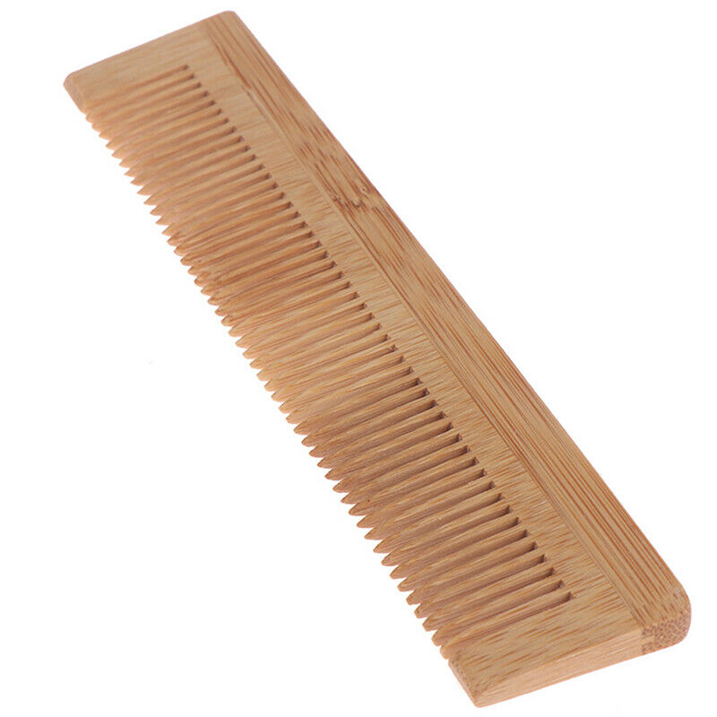 1X Massage Wooden Comb Bamboo Hair Vent Brush Brushes Hair Care SPA  Hair Com Gw